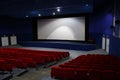 Cinema interior 2 Royalty Free Stock Photo