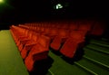 Cinema interior Royalty Free Stock Photo