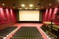 Cinema interior Royalty Free Stock Photo