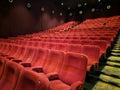 Interior of cinema Royalty Free Stock Photo