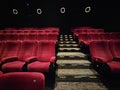 Interior of cinema Royalty Free Stock Photo