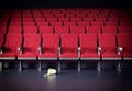 Cinema interior Royalty Free Stock Photo