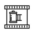 Cinema Isolated Vector icon which can easily modify or edit Royalty Free Stock Photo