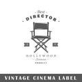 Cinema label template