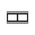 cinema lent camera lent icon sign signifier Royalty Free Stock Photo