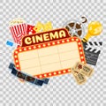 Cinema and Movie Time Royalty Free Stock Photo