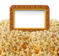 Cinema Popcorn Sign