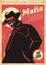 Cinema poster design for mafia movies.