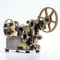 a cinema projector, movies