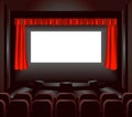 Cinema screen Royalty Free Stock Photo