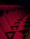 Cinema Seats Royalty Free Stock Photo