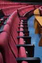 Cinema seats Royalty Free Stock Photo