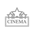 cinema sign icon. Set of cinema  element icons. Premium quality graphic design. Signs and symbols collection icon for websites, Royalty Free Stock Photo