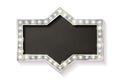 Cinema silver shape frame