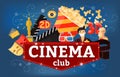 Cinema Theatre Club Background