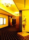 Cinema theatre lobby Royalty Free Stock Photo