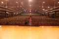 cinema or theatre scene of seats a view from stage Royalty Free Stock Photo