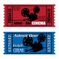 Cinema tickets Royalty Free Stock Photo