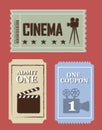 Cinema tickets Royalty Free Stock Photo