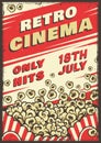 Cinema vintage poster