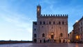 Cinemagraph.4k.Palazzo dei Consoli, Consul Palace, Gubbio Italy