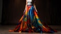 Cinematic Elegance: Stunning Maxi Skirt For Vivid Dreamscapes