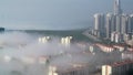 8K Fog in the Urban City