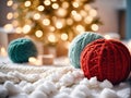 Knit and Bokeh: Cozy Textures in a Cinematic Winter Wonderland