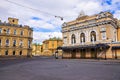 Ciniselli Circus - first stone-built circus in Russia (1877) Royalty Free Stock Photo