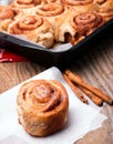 Cinnamon bun Royalty Free Stock Photo