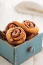 Cinnamon buns for breakfast