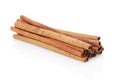 Cinnamon cassia sticks Royalty Free Stock Photo