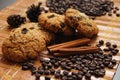 Cinnamon, cookies and coffee beans