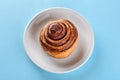 Cinnamon Danish Swirl-classic Buttery Danish Pastry Roll.