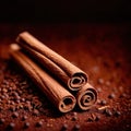 cinnamon, dried herbs seasoning for cooking ingredient