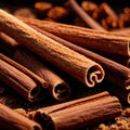 cinnamon, dried herbs seasoning for cooking ingredient