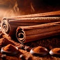 cinnamon, dried herbs seasoning for cooking ingredient