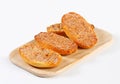 Cinnamon Melba toast Royalty Free Stock Photo