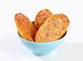 Cinnamon Melba toast Royalty Free Stock Photo