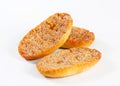 Cinnamon Melba toast Royalty Free Stock Photo