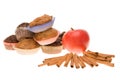 Cinnamon muffins Royalty Free Stock Photo