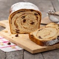 Cinnamon Raisin Bread Royalty Free Stock Photo