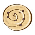 Cinnamon Raisin Sticky Bun Graphic