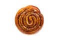 Cinnamon Roll Isolated on a White Background