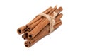 Cinnamon spice sticks isolated Royalty Free Stock Photo