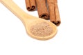 Cinnamon spice sticks isolated Royalty Free Stock Photo