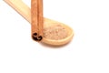 Cinnamon spice sticks isolated Royalty Free Stock Photo