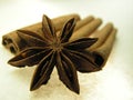 Cinnamon and star anise spice