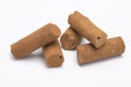 Cinnamon stick candy Royalty Free Stock Photo