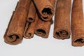 Cinnamon Stick Edges Close up